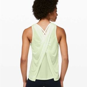 Lululemon Neon Green Soul Stride Tank​